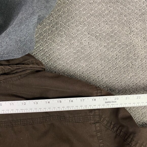 Vintage American Eagle Military Field Jacket Men's Large Fits like Medium Hooded - Picture 12 of 14